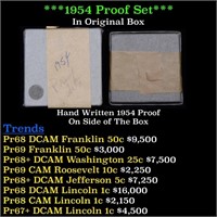 1954 Proof Set "In the Box"
