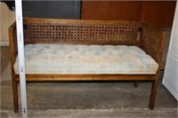 MCM Tufted Bench