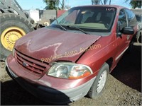 2000 Ford Windstar 2FMZA514XYBA07790 Red