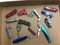 Tool kits and knives
