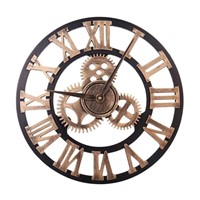 WFF9308  Booyoo 40cm 3D Gear Design Wall Clock