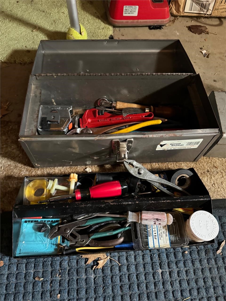 TOOL BOX WITH CONTENTS