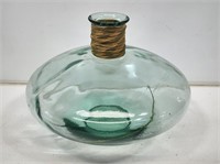 Large Heavy Glass Wine Bottle