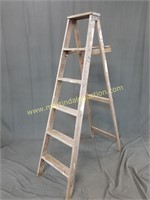 Vintage Decorative Wooden Ladder
