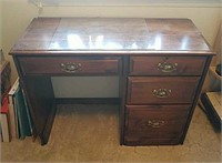 Vintage Wooden Four Drawer Dresser- Good