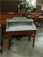 Marble-top washstand