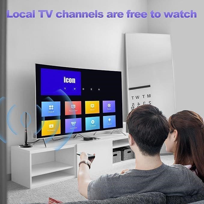 TV Antenna Indoor, HDTV Antenna for Smart TV