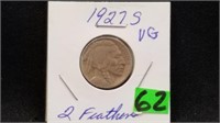 1927S Buffalo Nickel