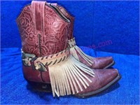 Ladies sz 6.5 boots (gently used) Western