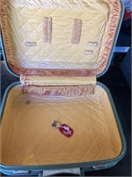Vintage SM Carry-On Luggage with Key