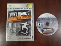 XBOX TONY HAWK'S UNDERGROUND VIDEO GAME