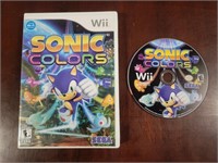 NINTENDO WII SONIC COLOURS VIDEO GAME