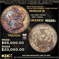 ***Auction Highlight*** 1890-p Morgan Dollar Steve