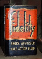 Vintage Fidelity Automotive Fluid & Adv Tin