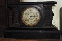 Antique Seth Thomas Chime Mantle Wood Clock