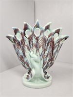 Royal Haeger R453 Peacock Vase