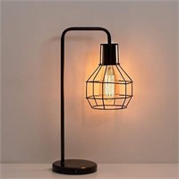 Industrial Table Lamp, Vintage Bedside Lamp with