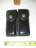 Browning leather Belt Double Clip Holster