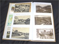 Album of antique / vintage postcards
