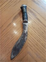 Antique Nepalese Kukri Knife, Gurkha knife,