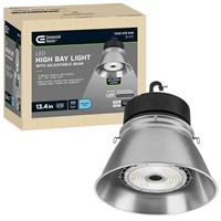 13.4 in. Round 400W Equivalent Integrated LED Brus