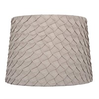 Mix and Match 14 in. Dia x 10 in. H Taupe Scale Pl