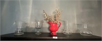 Lot of Glassware & Stoneware Collectibles