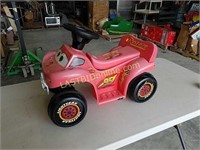 Used Lightning McQueen Ride-On Toy