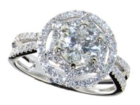 14kt Gold 1.75 ct Round Brilliant Diamond Ring