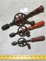 Hand Drills- Miller Falls, Others