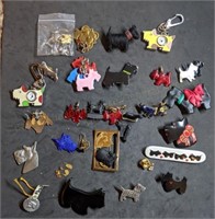 Group of Scottish Terrior Dog Jewelry Accessories