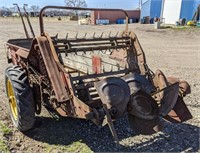 Vintage manure spreader