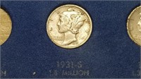 1931 S Mercury Dime From A Set