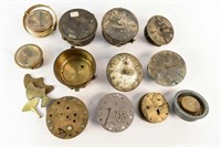 GROUPING OF ANTIQUE CHRONOMETER MOVTS. ETC