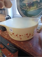 Vtg. Pyrex Trailing Flowers  Bowl