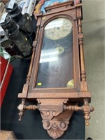 Oak Cased Wall Clock