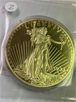1933 Gold Double Eagle Proof 24k Gold layered 110