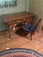 Victorian style desk and chair