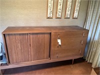 1950's Buffet/ server, accordian doors and pull