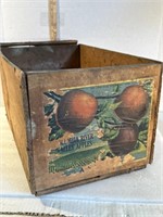 Wooden crate, apple crate