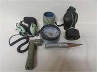 Military Collectibles, Sabot Heat, Gas Mask,