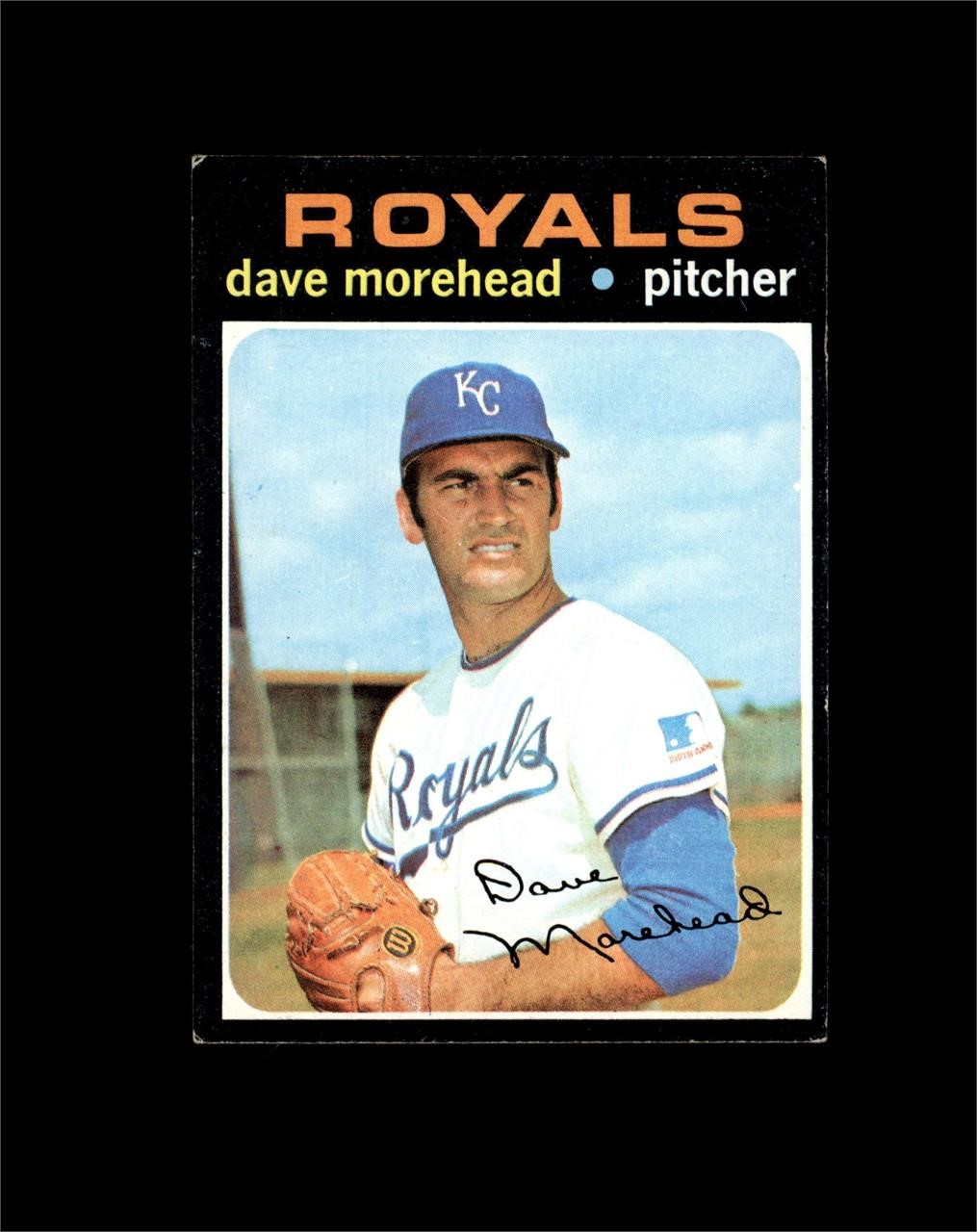 1971 Topps #221 Dave Morehead EX to EX-MT+