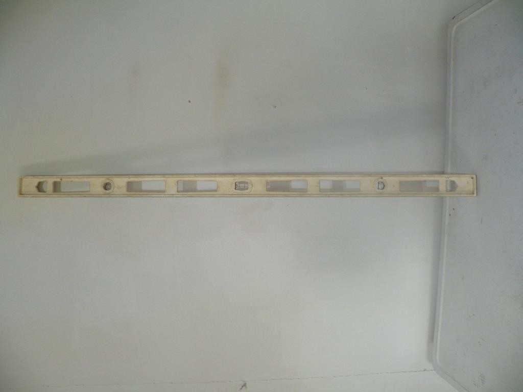 large level with ruler