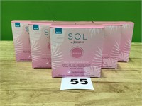 Sol by Jergens Sunless Tanning Towelettes lot of 6