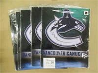 6 New Vancouver Canucks 11x14" Metal Signs