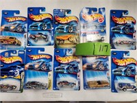 Hot Wheels die cast cars lot of 10