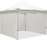 White Tent Side For 10 X 10 Pop Up Tent