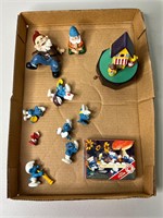 Smurf Figurines, Smurf Puzzle, Music Box, Gnomes
