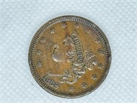 1838 Large One Cent Coin