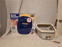 Dr. Scholl's Back Massager and Foot Bath